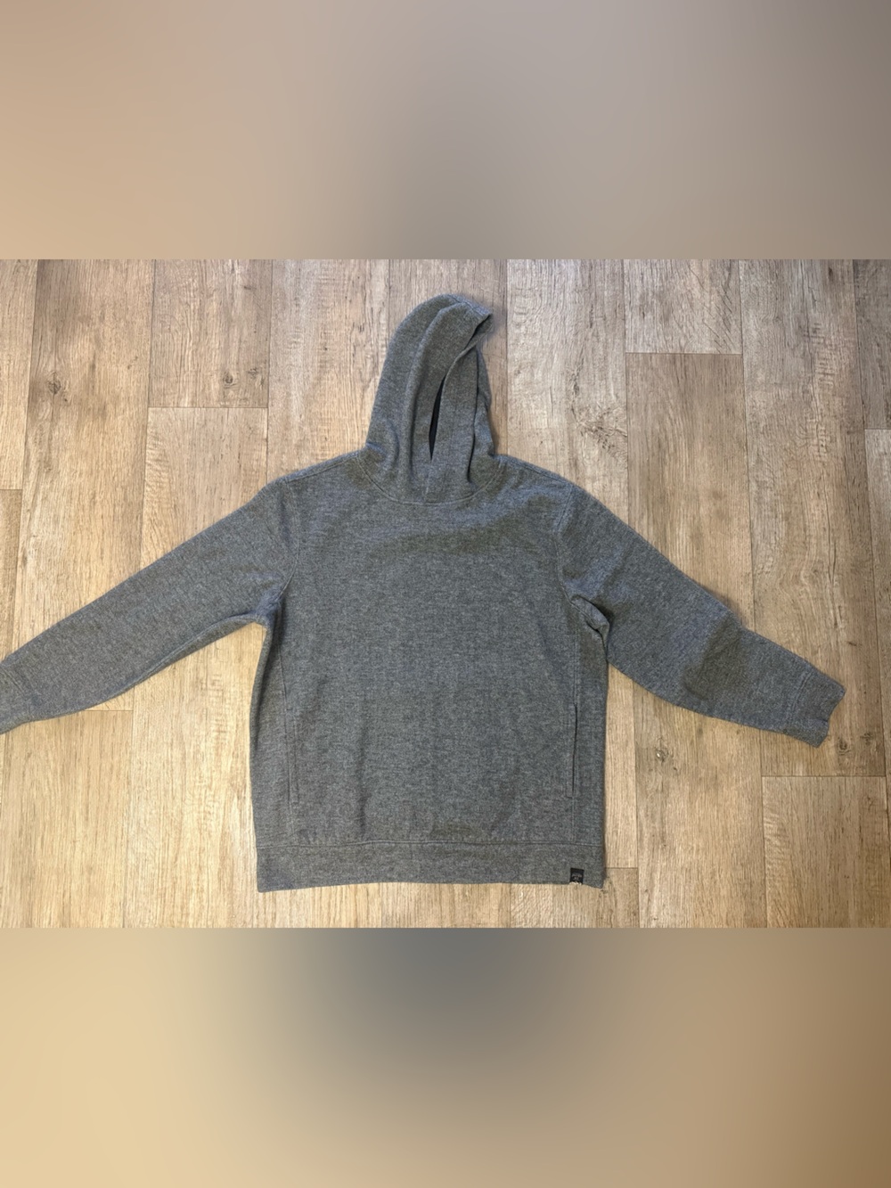 Jachs Men's Heather Gray Hooded Knit Pullover